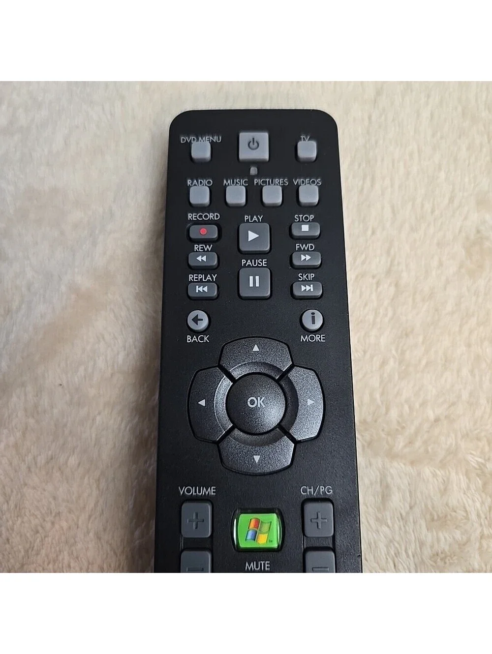 Genuine Original OEM HP Media Center Remote Control RC1314609